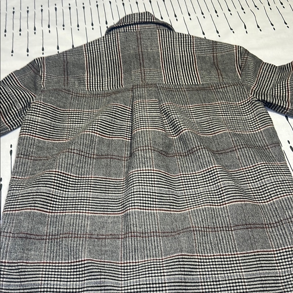 Madewell Plaid Shacket. Size XS - Picture 4 of 9